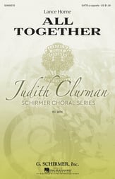 All Together SATB choral sheet music cover